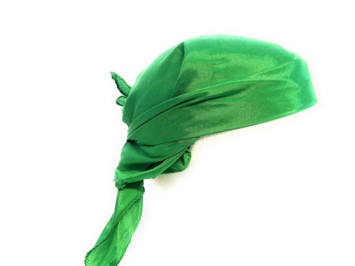 Sikh hindu kaur singh green plain bandana head wrap gear wedding marriage rumal