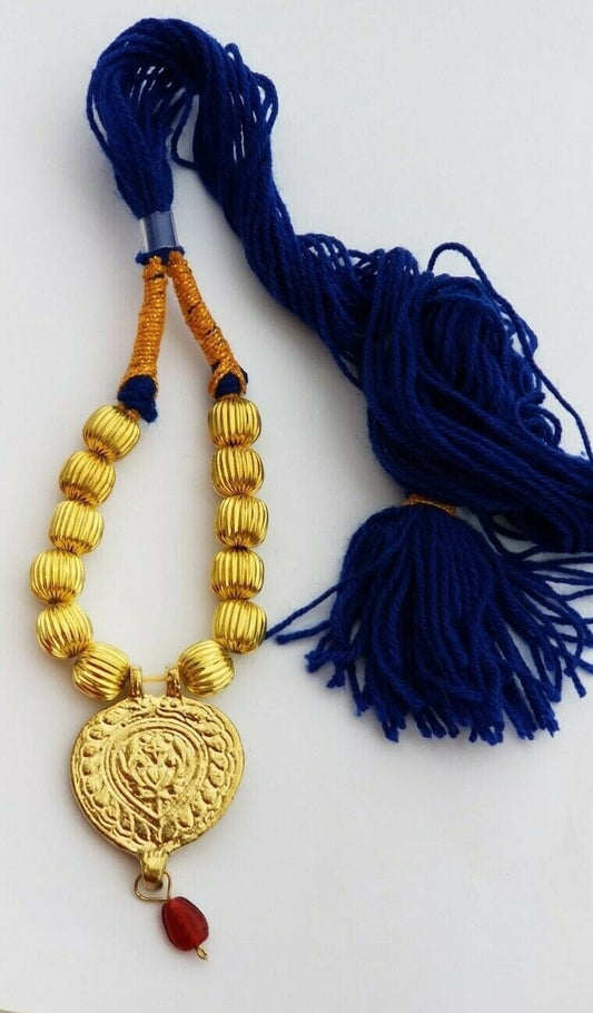 Punjabi kaintha folk cultural bhangra gidha pendant cultural patiala necklace np