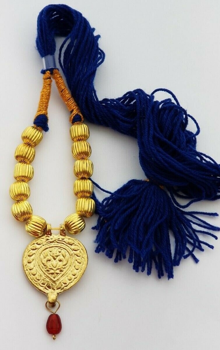 Punjabi kaintha folk cultural bhangra gidha pendant cultural patiala necklace np