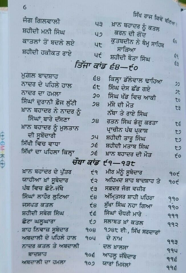 Sikh raj kiven banya by sohan singh sital in punjabi book panjabi literature b66