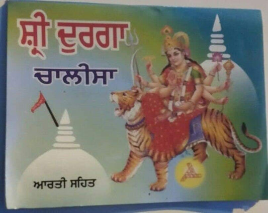 Shiri durga chalisa evil eye protection shield good luck pocket book in punjabi