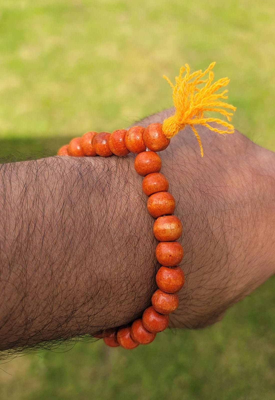 Wooden Yogic Beads Meditation Praying Beads Sikh Simrana Healing Bracelet CCC