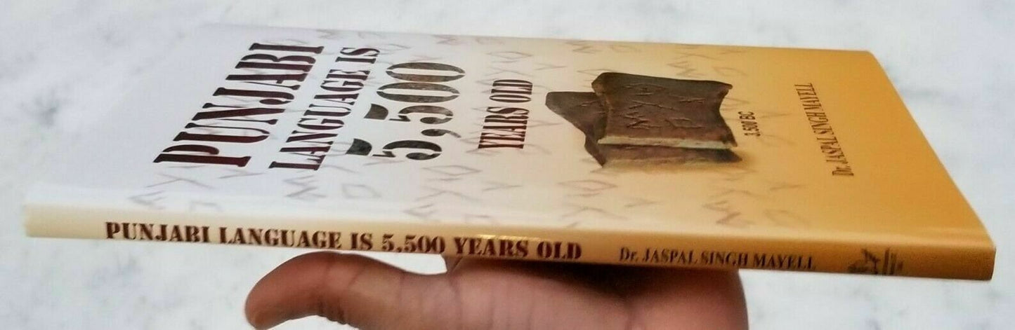 Punjabi Language is 5500 Years Old book Dr. Jaspal Singh Mayell in English B55