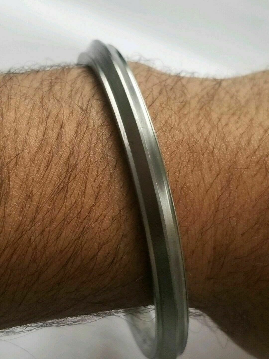 Sarbloh Bangle pure iron Sikh kaur kada singh khalsa traditional collar kara k10