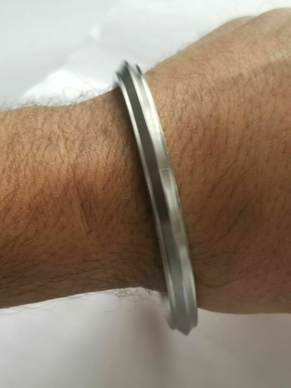 Sarbloh Bangle pure iron Sikh kaur kada singh khalsa traditional collar kara k10