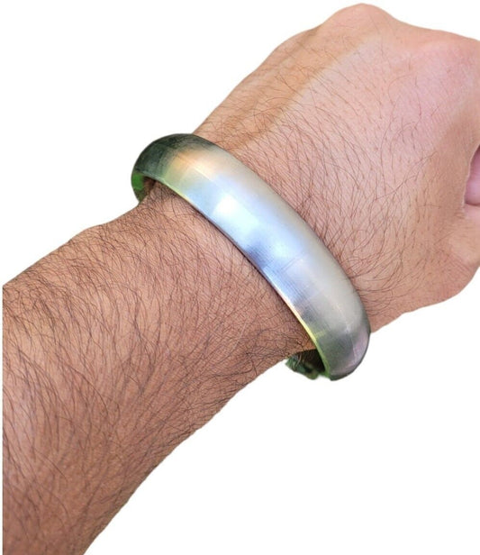 Sarbloh Sikh Kada Iron Karra Smooth Singh Bangle Khalsa Kara Bracelet N6A Karha