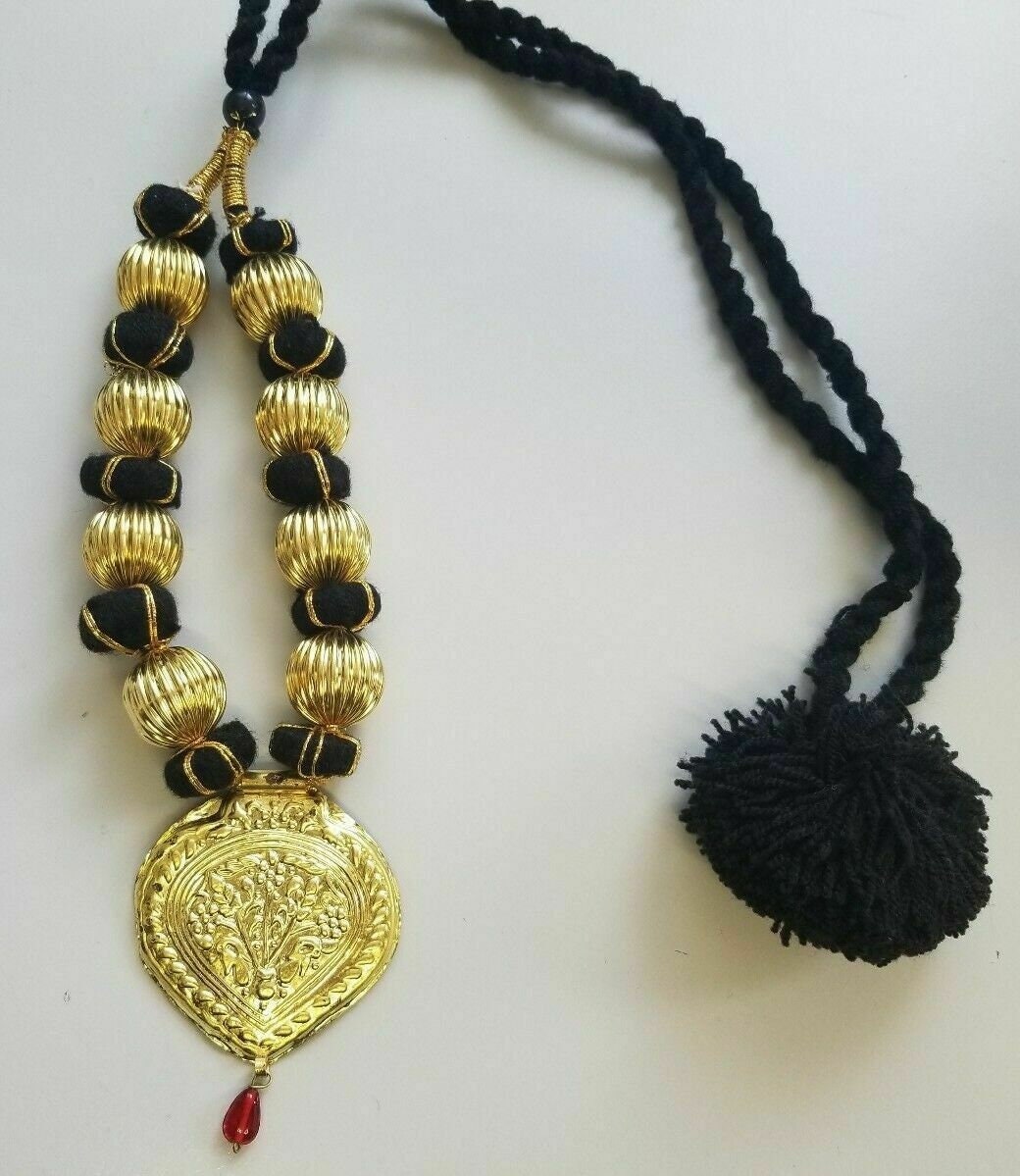 Punjabi folk cultural bhangra gidha patiala kaintha pendant cultural necklace hh