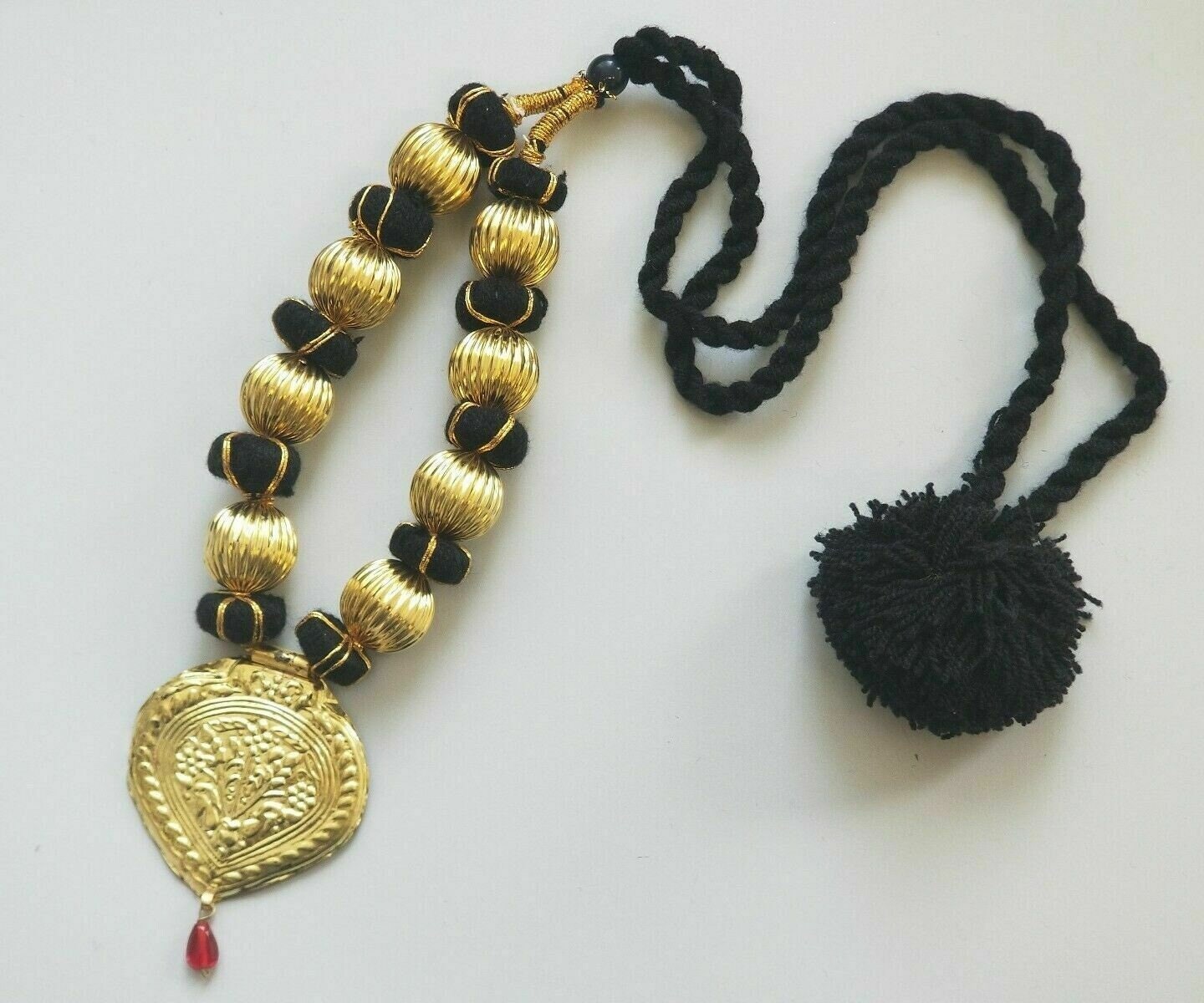 Punjabi folk cultural bhangra gidha patiala kaintha pendant cultural necklace hh