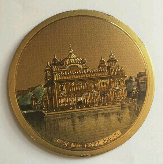 Sikh singh kaur khalsa golden temple fridge magnet indian souvenir collectibles