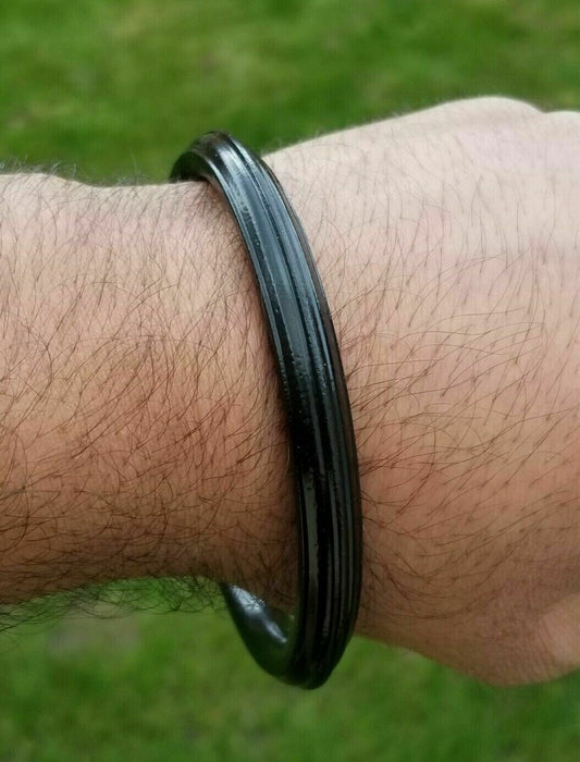 Sarbloh bangle black kara pure iron sikh dori kada heavy singh kaur khalsa z1