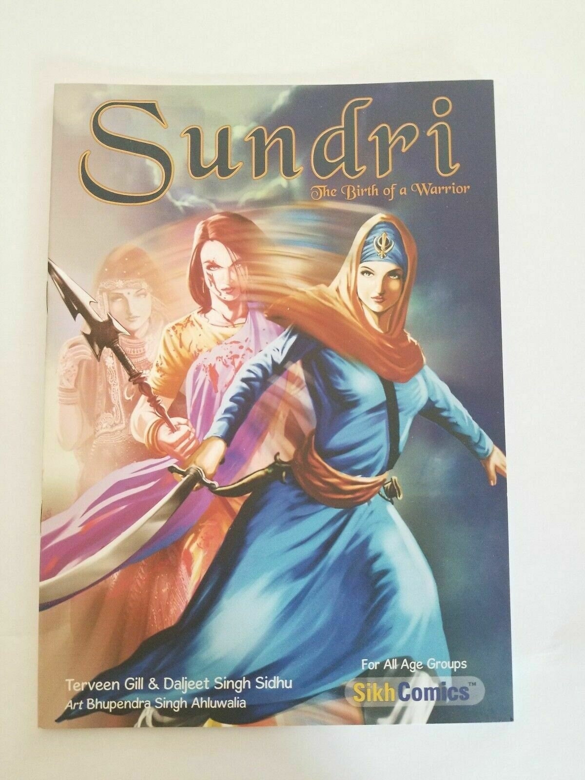 Sikh singh kaur khalsa stories sundri the birth of a warrior comic book english