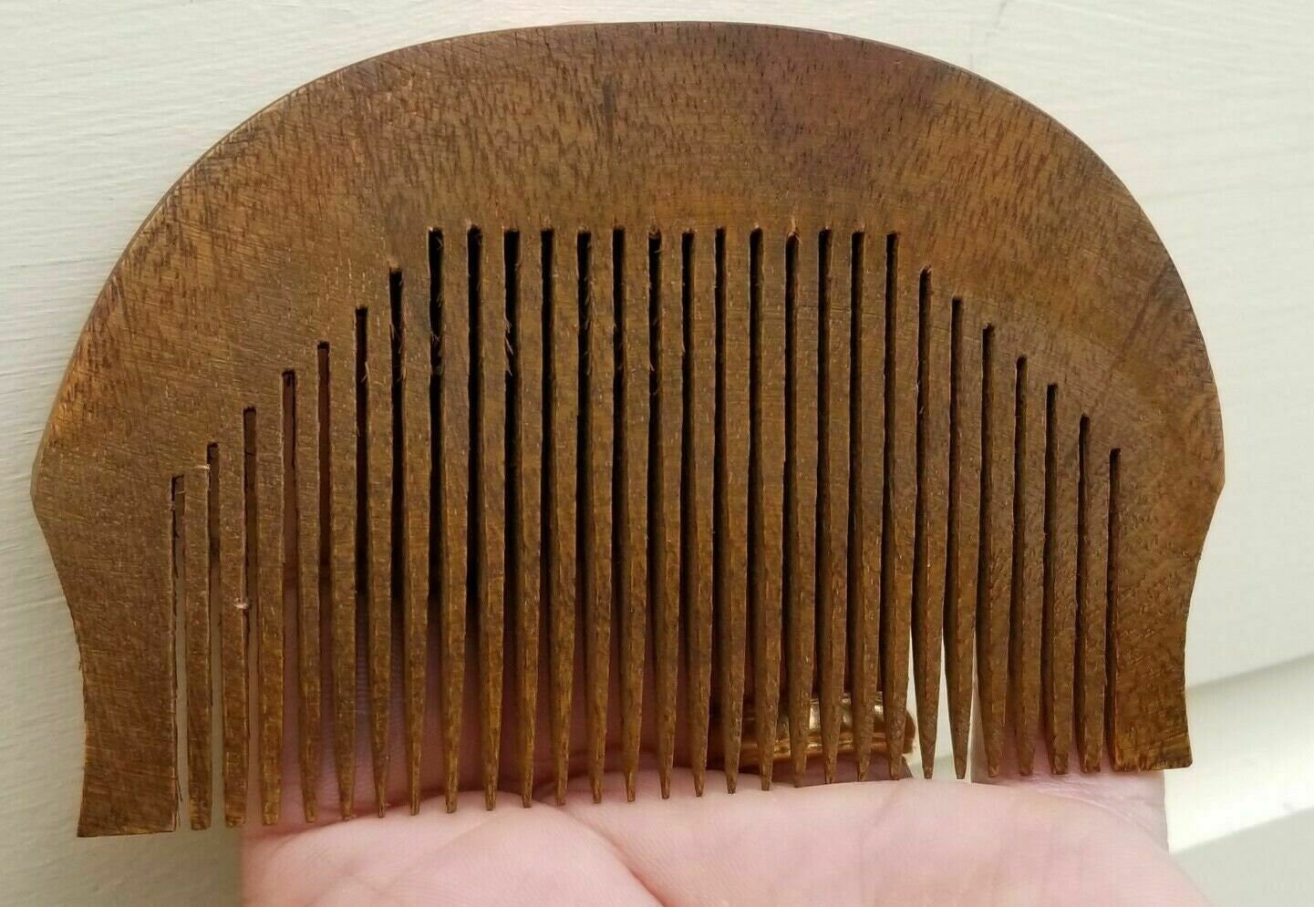 Sikh kanga wooden comb khalsa singh premium quality curved anti-static kangi NN5