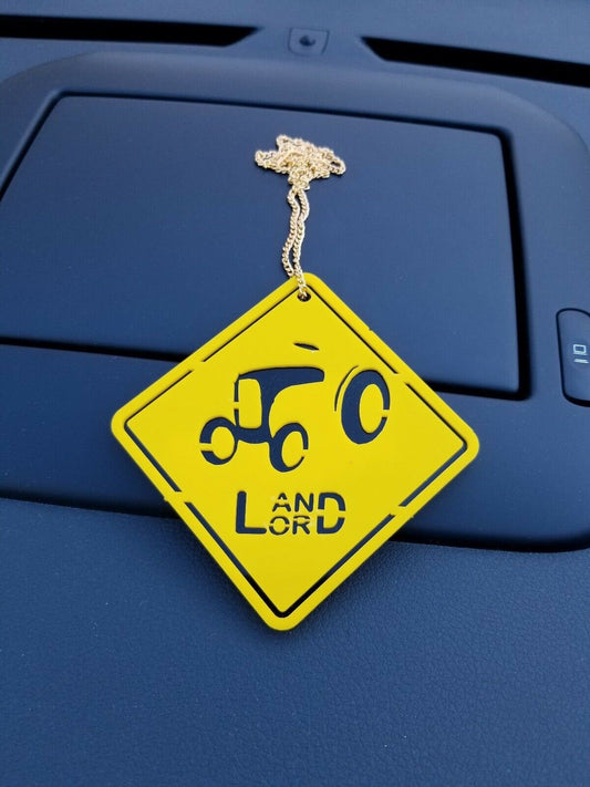 Singh kaur punjabi sikh landlord yellow pendant car rear mirror hanging chain a5