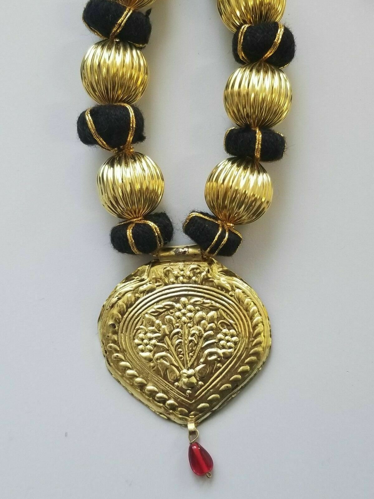 Punjabi folk cultural bhangra gidha patiala kaintha pendant cultural necklace hh