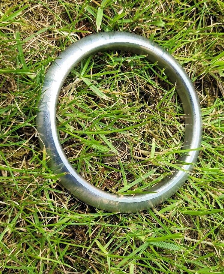 Sikh Sarbloh Kara Smooth Edge Kada Singh Bracelet Kaur Punjabi Khalsa Bangle EE8